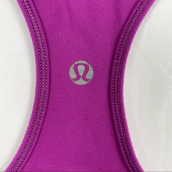 Lululemon Fuchsia T-Strap Tank Top - Picture 4 of 4